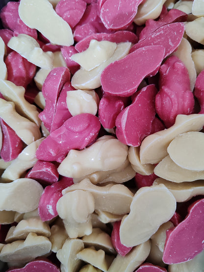 Pink/White Mice Mix (chocolate)