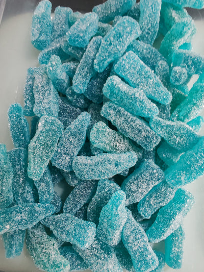 Blue Raspberry Fizzy Bottles